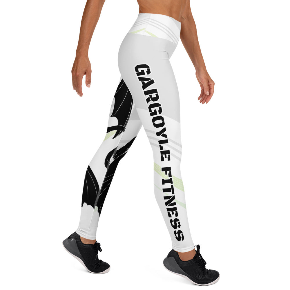 Yoga Leggings Green/White