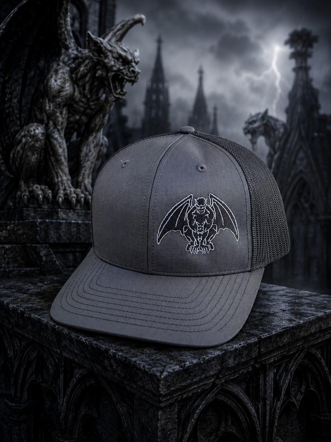 GARGOYLE Trucker Cap (Embroidered)